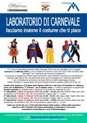 Laboratorio Di Carnevale - Casalecchio Di Reno