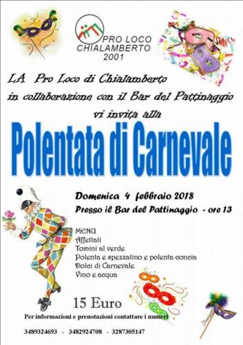 Polentata Di Carnevale - Chialamberto