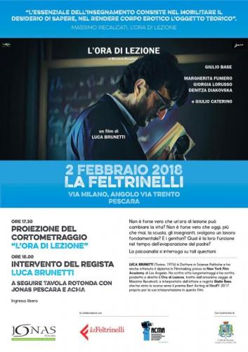 L’ora Di Lezione Di Luca Brunetti - Pescara