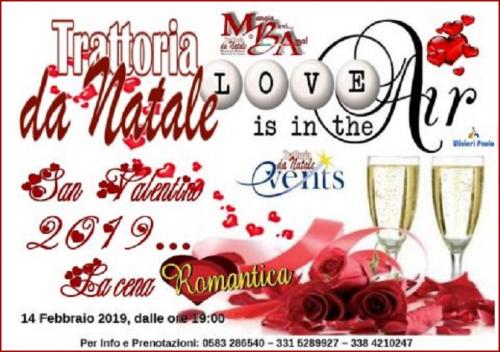 Cena Di San Valentino Alla Trattoria Da Natale - Montecarlo