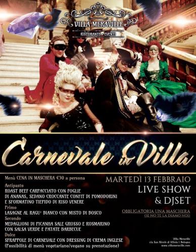 Carnevale In Villa Meraville - Bologna