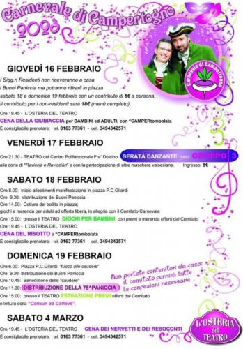 Gli Eventi Di Carnevale A Campertogno - Campertogno