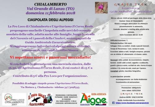 La Ciaspolata Degli Alpeggi - Chialamberto