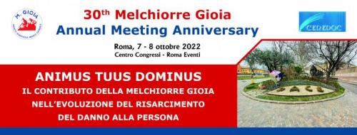 Annual Meeting Melchiorre Gioia - Roma