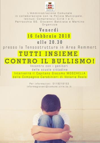 Tutti Insieme Contro Il Bullismo - Ciriè