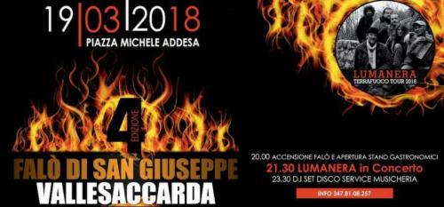 Il Falò Di San Giuseppe - Vallesaccarda