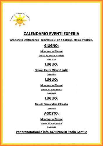 Calendario Eventi Experia - 