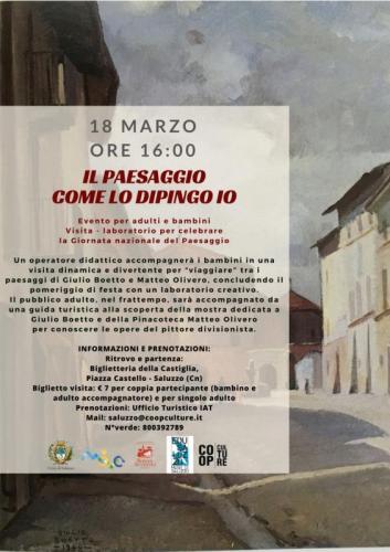 Il Paesaggio Come Lo Dipingo Io  - Saluzzo