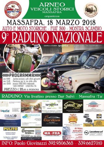 Raduno Nazionale Auto E Moto Storiche - Massafra