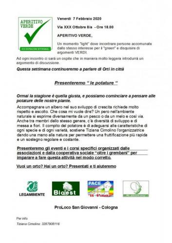 Aperitivo Verde - Trieste