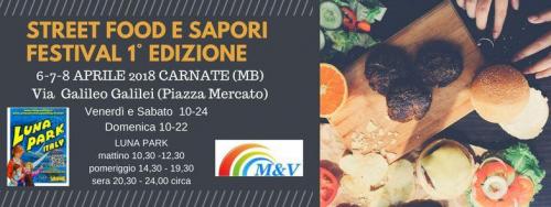 Street Food E Sapori Festival - Carnate