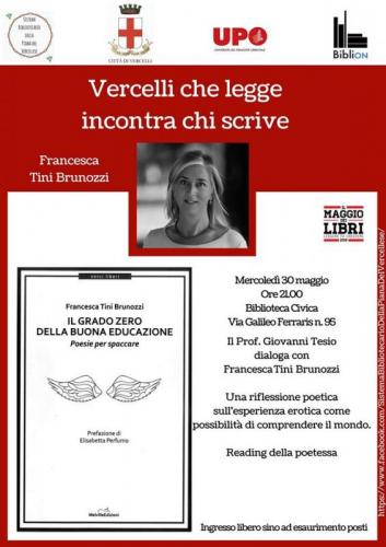 Vercelli Che Legge Incontra Chi Scrive - Vercelli