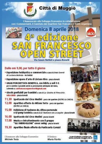 San Francesco Open Street - Muggiò