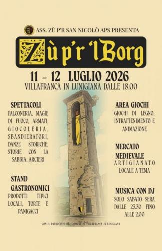 Zù P'r E L'borg' - Villafranca In Lunigiana