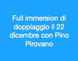 Doppiaggio: La Scuola Del Teatro G.a.g. - Genova