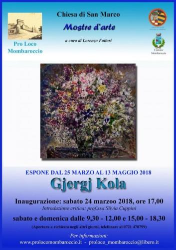 Personale Di Gjergj Kola - Mombaroccio