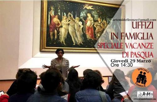 Uffizi In Famiglia Speciale Vacanze Di Pasqua - Firenze