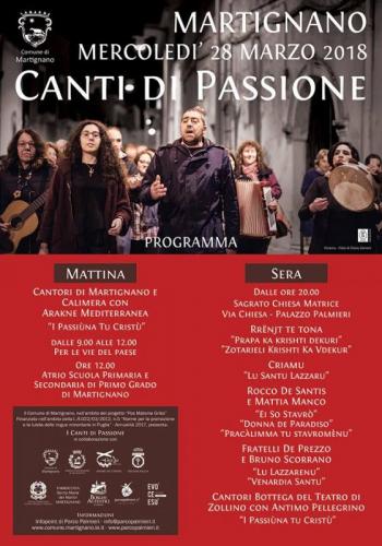 Canti Di Passione - Martignano