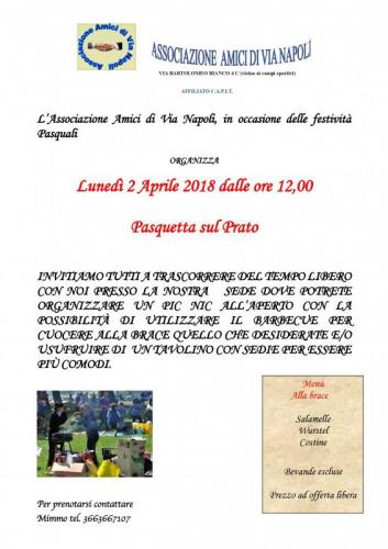 Pasquetta Sul Prato - Genova