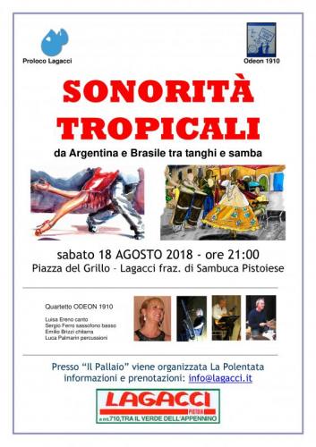 Sonorità Tropicali - Sambuca Pistoiese