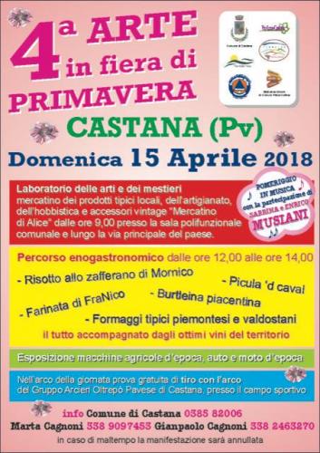 Arte In Fiera Di Primavera A Castana - Castana