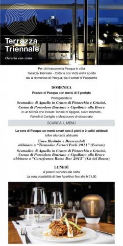 Pasqua E Pasquetta In Terrazza - Milano