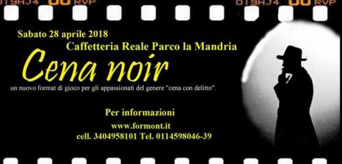 Cena Noir  - Venaria Reale