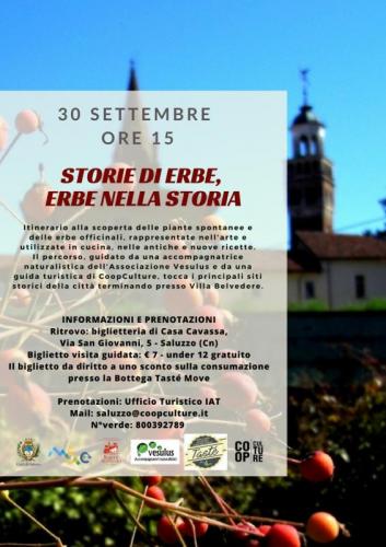Storie Di Erbe, Erbe Nella Storia - Saluzzo