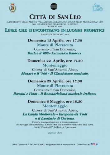 Linee Che Si Incontrano In Luoghi Profetici - San Leo