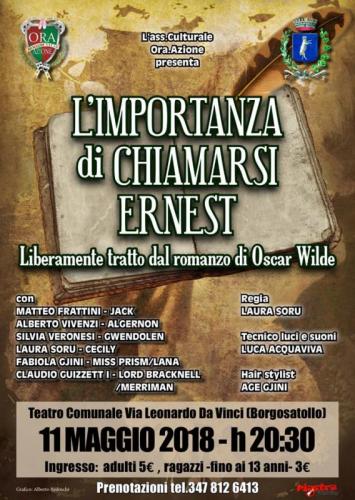 L'importanza Di Chiamarsi Ernest - Borgosatollo