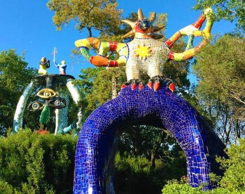 Il Giardino Incantato Dei Tarocchi A Capalbio - Roma