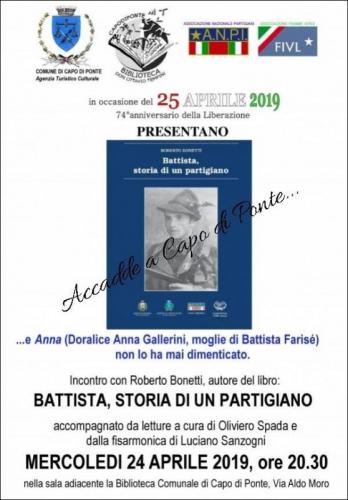 25 Aprile A Capo Di Ponte - Capo Di Ponte