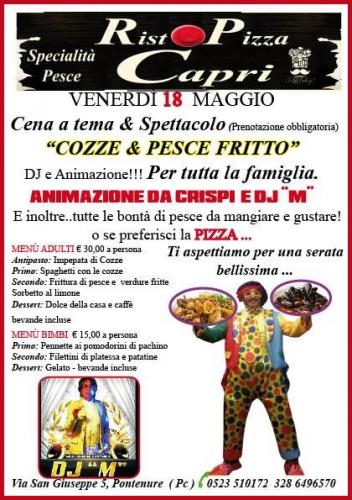 Cena A Tema E Spettacolo Per Tutta La Famiglia A Pontenure - Pontenure