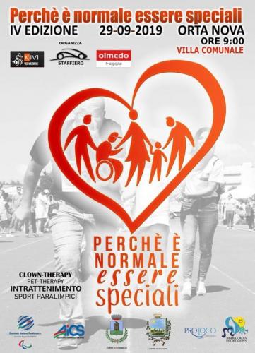 Perché è Normale Essere Speciali - Orta Nova