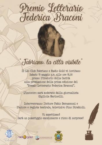 Premio Letterario Federica Braconi - Fabriano