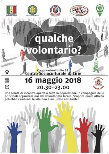Qualche Volontario? - Ciriè