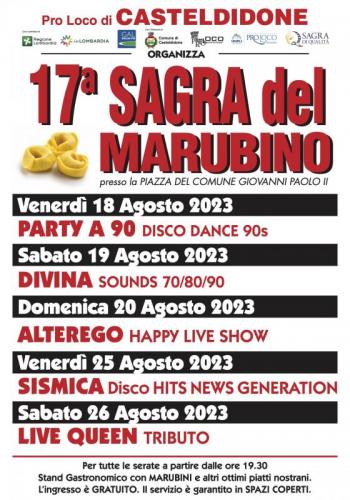Sagra Del Marubino A Casteldidone - Casteldidone