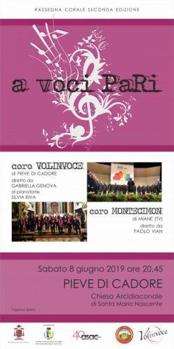A Voci Pari - Pieve Di Cadore