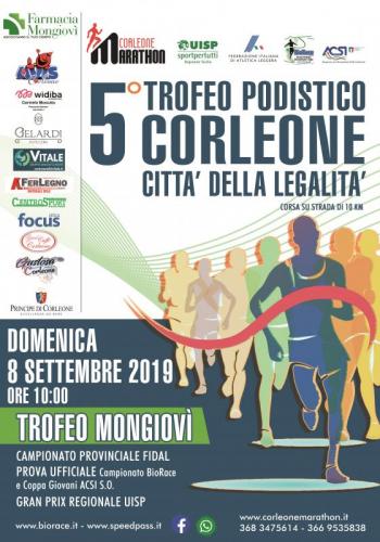Trofeo Podistico Corleone Città Della Legalità - Corleone