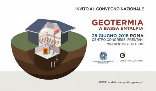 Geotermia A Bassa Entalpia - Roma