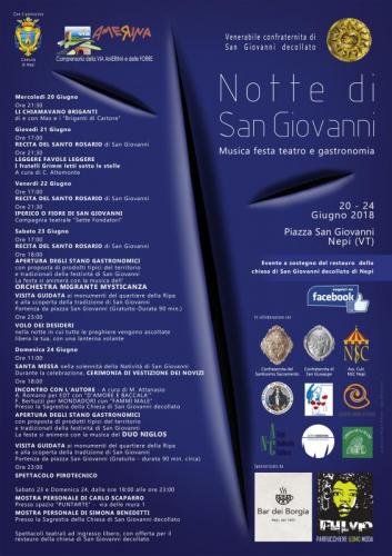 Notte Di San Giovanni A Nepi - Nepi