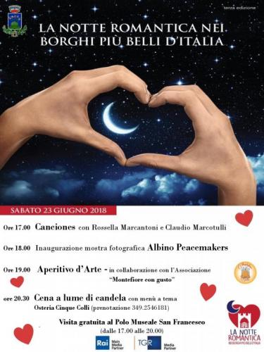 La Notte Romantica A Montefiore Dell'aso - Montefiore Dell'aso