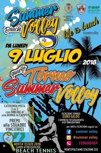 Torneo Summer Volley - Montepulciano
