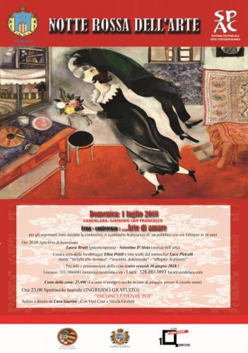 Notte Rossa Dell’arte A Candelara - Pesaro