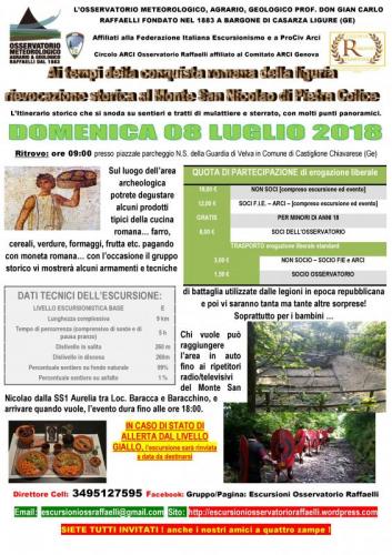 Ai Tempi Della Conquista Romana - Castiglione Chiavarese