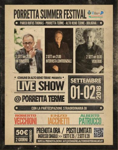 Porretta Summer Festival A Porretta Terme - Alto Reno Terme