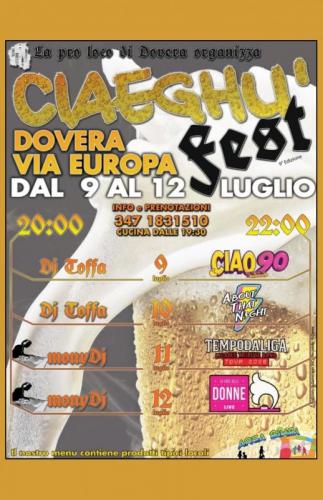 Ciaeghù Fest A Dovera - Dovera