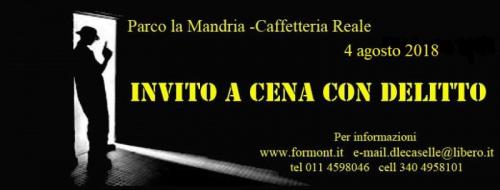 Apericena Con Delitto Alla Caffetteria Reale - Venaria Reale