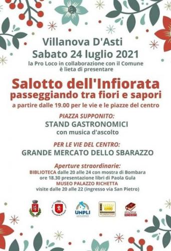 Il Salotto Dell'infiorata A Vilanova D'asti - Villanova D'asti