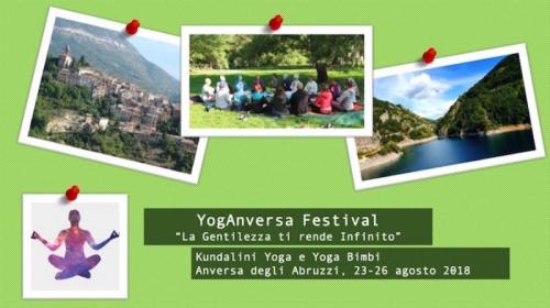 Yoganversa Festival Ad Anversa Degli Abruzzi - Anversa Degli Abruzzi
